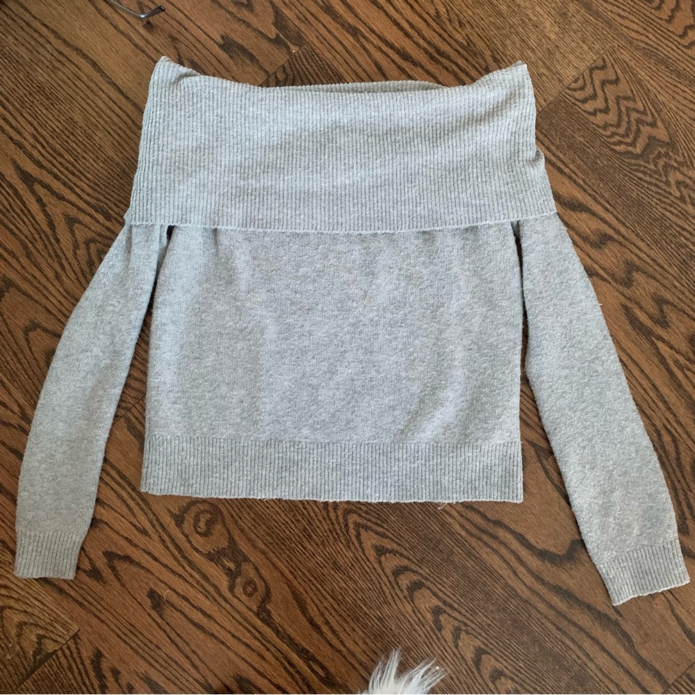 Off the shoulder sweater